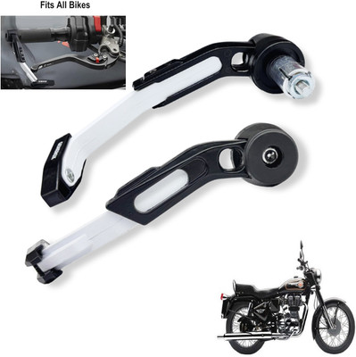 Generox Brake Clutch Lever Guard For Twin spark Bike Crash Guard(Royal Enfield)