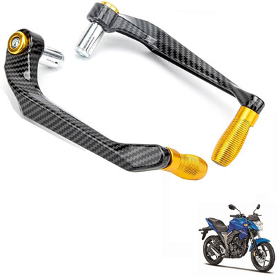 Generox Premium Quality Protective Lever Guard for All BikeGX-CRNF-GolDenLG118 Bike Crash Guard(Suzuki)
