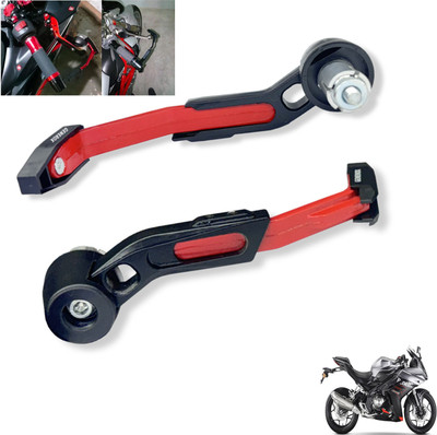 Generox CNC Aluminium Lever Guard Red For 302R Bike Crash Guard(Benelli)