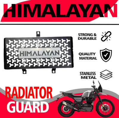 ASRYD Radiator Guard /Radiator Grill For Royal Enfiled Himalayan Bike Radiator Guard(Royal Enfield)