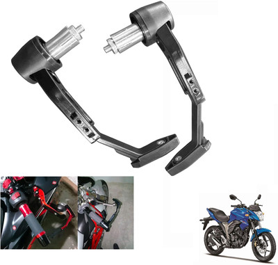 Shopland CNC Handlebar Protector Brake Clutch Motorcycle Lever Guard For Gixxer Bike Crash Guard(Suzuki)