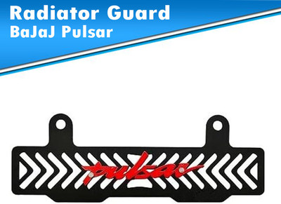 SHOWRIDE Motorcycle _3 Bajaj Pulsar Radiator Guard high Qaulity 1pcs Bike Radiator Guard(Bajaj)