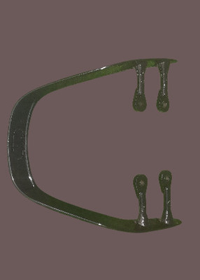 pnk STYLISH HEAVY S ROD OPEN LEG GUARD Bike Crash Guard_183(Hero)