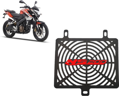 MOXZILLA NS-200 RED Bike Radiator Guard(Universal For Bike)