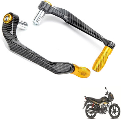 Generox Premium Quality Protective Lever Guard for All BikeGX-CRNF-GolDen059 Bike Crash Guard(Mahindra)
