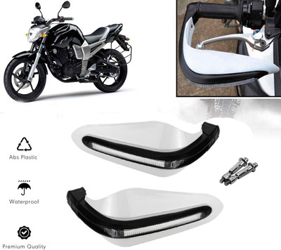 AUTO PEARL White Protector Proguard Pro Brake Clutch Lever Protector Guard Bike Crash Guard(Yamaha)