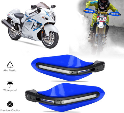 AUTO PEARL Blue Protector Proguard Pro Brake Clutch Lever Protector Guard Bike Crash Guard(Suzuki)