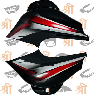 SHREE Bajaj CT 100 Black Red Bike Crash Guard(Bajaj)