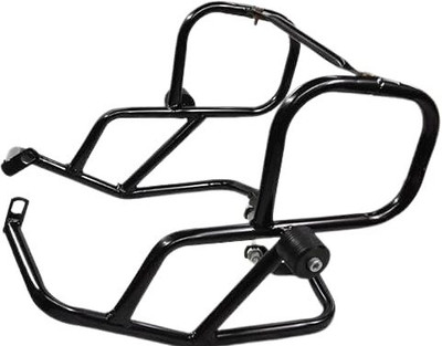 MOTO XSPEED Metal Heavy Quality Crash Guard Compatible for RE Hunter 350 cc (Black)(Royal Enfield)