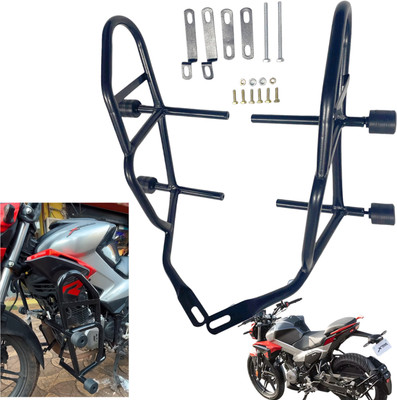 Dhe Best Bike Stylist Metal Crash Guard 4 Slider Leg Guard With Name for Hero Xtreme 125R