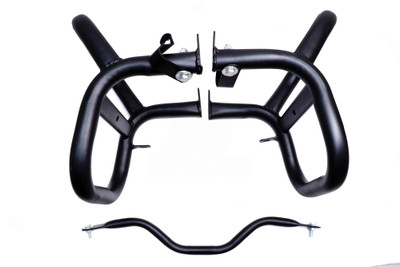 B.K Accessories Bike Crash guard with 2 Sliders Heavy Quality Metal for Jawa Perak Model(JAWA)