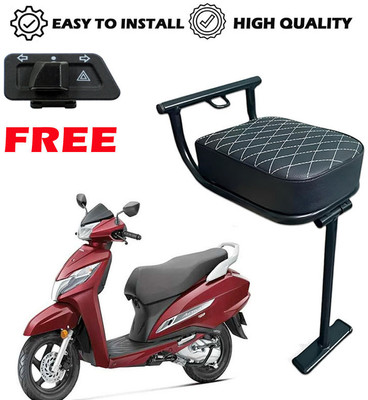 Muttfy Baby Stand Black Suitable for Baby/Child Seat For Free Hazard Switch Bike Saree Guard(TVS, Ola, Universal For Bike)
