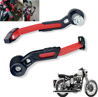 Generox Lever Protector Guard GX-LeverGuard-RED-061 Bike Crash Guard(Royal Enfield)
