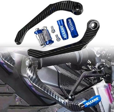 eXarioGadget Universal Motorcycle Bike Clutch Lever Protector Brake Guard Handlebar levers Handlebar Hand Guard(Universal For Bike)