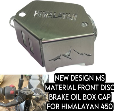 Aklin Boky SS FRONT OIL BOX COVER FOR HIMALAYAN 450 Bike Crash Guard(Royal Enfield)