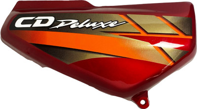SP Shree Premium Cd dlx red side panel Bike Crash Guard(Hero)