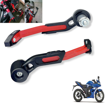 Generox Lever Protector Guard GX-LeverGuard-RED-120 Bike Crash Guard(Suzuki)