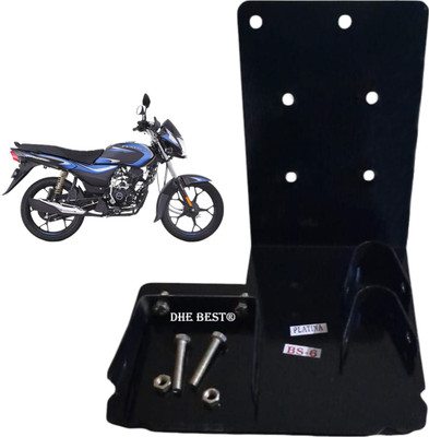 Dhe Best Motorcycle Engine Bash Plate Sump Guard / Sumpguard For Platina 110 BS6 Bike Engine Guard(Bajaj)