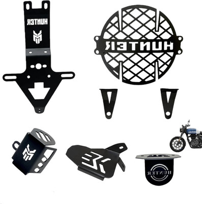 HIMOTORS Hunter 350 CC-New53 Bike Crash Guard(Royal Enfield)