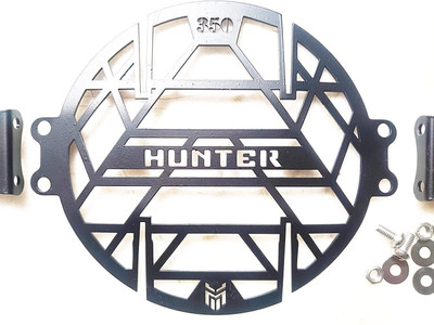 road religion Headlight grill for RE Hunter 350 (Dimond edition) Bike Crash Guard(Royal Enfield)