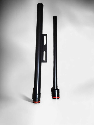 Weyride STYLISH HEAVY Quality SINGLE ROD OPEN LEG GUARD FOR SPLENDOR Wey-04g Bike Crash Guard(Universal For Bike)