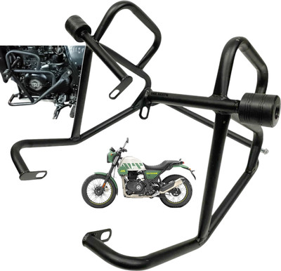 Dhe Best Bike Metal Leg guard / Crash Guard Frame Slider for RE Scram 440(Royal Enfield)