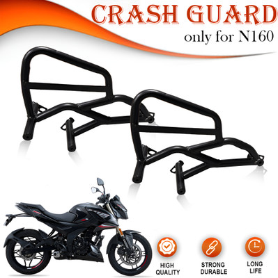 ASRYD Bajaj Pulsar N160 Crash Protection Engine Guard Red Bike Crash Guard(Bajaj)