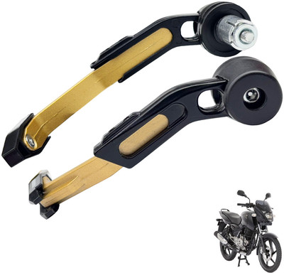 Generox Handle Clutch Lever Protector Guard for All Bike Golden_CNC-G185 Bike Crash Guard(Bajaj)