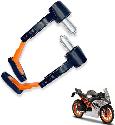 Shopland Clutch Handle Protector Lever Guard For All Bike Orange_LG208 Bike Crash Guard(KTM)