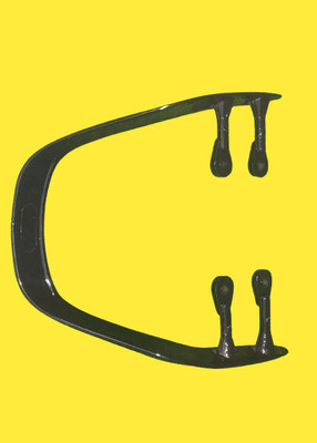 pnk STYLISH HEAVY S ROD OPEN LEG GUARD Bike Crash Guard_234(Hero)