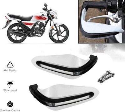 AUTO PEARL White Protector Proguard Pro Brake Clutch Lever Protector Guard Bike Crash Guard(Honda)