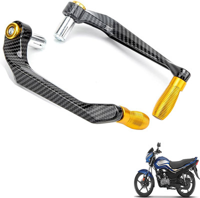Generox Premium Quality Protective Lever Guard for All BikeGX-CRNF-GolDen318 Bike Crash Guard(Hero)