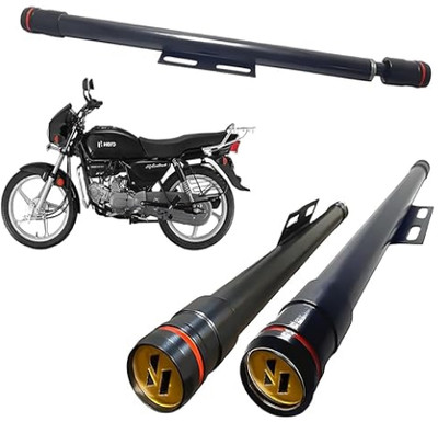 DheVan STYLISH HEAVY SINGLE ROD OPEN LEG GUARD FOR BIKE -01 Bike Crash Guard(Hero)