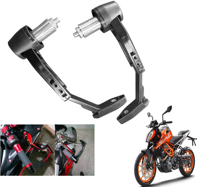 Shopland CNC Handlebar Protector Brake Clutch Motorcycle Lever Guard For Duke 390 Bike Crash Guard(KTM)