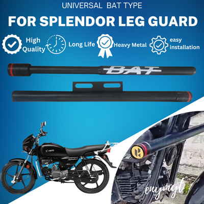 SRPHERE BTT1 SPLONDER OPEN LEG GOURD BAT STYLE GOOD QUALITY PQ Bike Crash Guard(Hero)