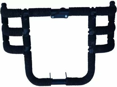 Golden Fox Crash Guard Air Fly 3 Pipe Lite Rope Black Leg Guard(Royal Enfield)