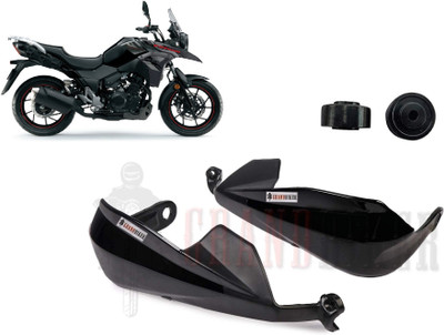 Grandbiker Hand Palm Protector Wind Deflector Lever Protector for V-Strom 250 (Black) Handlebar Hand Guard(Suzuki)