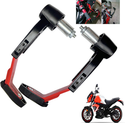 Shopland Adjustable Clutch Lever Guard for All Bike Bike Crash Guard(Mahindra)