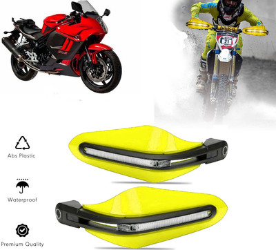AUTO PEARL Yellow Protector Proguard Pro Brake Clutch Lever Protector Guard Bike Crash Guard(Hyosung)