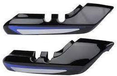 ARPIT ENTREPRISE Tail Panel For Splendor Plus (Black/Blue) Bike Crash Guard(Hero)
