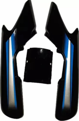 PARASNATH Hf deluxe 2017 model black blue tail panel Bike Crash Guard(Hero)