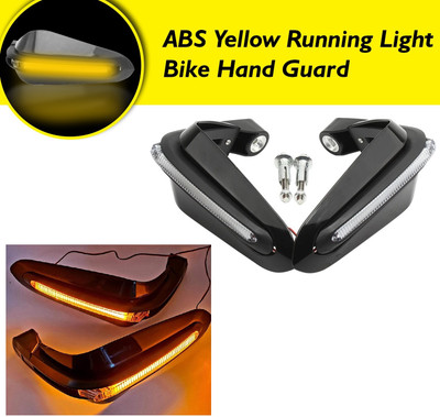 Otoroys Handlebar Hand Guards with LED Light Hand Guards Handlebar Hand Guard(Universal For Bike)