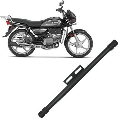 SRPHERE Heavy Single Rod Leg Guard For Hero Splendor Plus Black & Silver ALL Model PQ Bike Crash Guard(Hero, Universal For Bike)