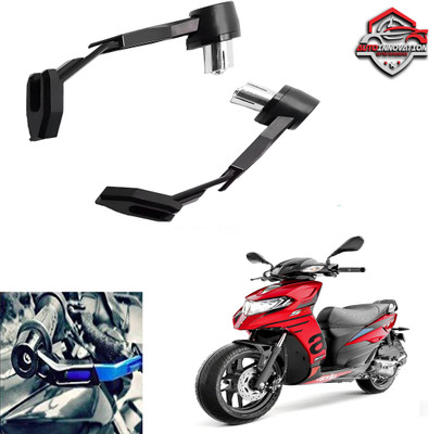 Autoinnovation Premium Adjustable Brake Clutch Lever Protector for Motorcycles Safety_Black-14 Bike Crash Guard(Aprilia)
