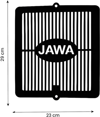 Moto Genius Radiator Guard for JAWA 42, PERAK, Bobber and Classic 300 Motorbike Bike Radiator Guard(JAWA)