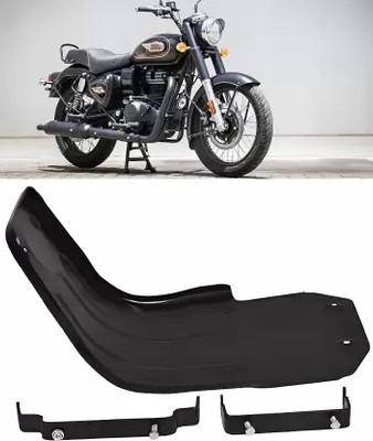 Bike World Black Metal Sum Guard Engine Guard For Reborn Classis 350/ Meteor 350 Bike Engine Guard(Royal Enfield)