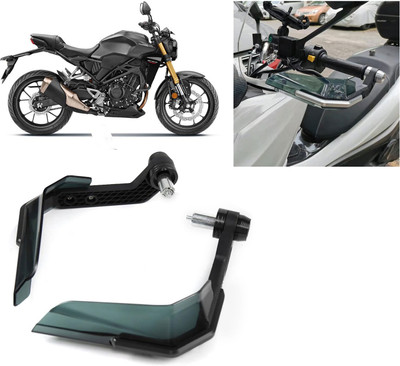 AUTO PEARL Hand Guard Protector Windshield for All Bikes_198 Handlebar Hand Guard(Honda)