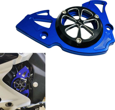way2gmart CNC Aluminium Front Chain Sprocket Cover for Yamaha R15-V4, V3, R15M, MT 15 Bike Chain Guard(Yamaha)