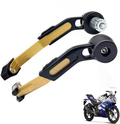 Generox CNC Brake Clutch Lever Guard For YZF R15 S Bike Crash Guard(Yamaha)