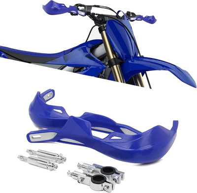 SPEED-O'MOTIVE Universal ACEBIS Handguard, Handleguard, Hand Protector for All Bikes, Blue Handlebar Hand Guard(Universal For Bike)